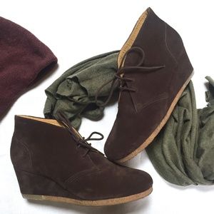 Clarks Originals Brown Wedge Yarra Desert Boots